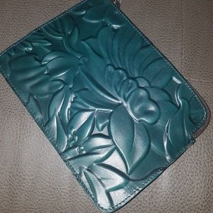 Patricia Nash leather wallet/wristlet